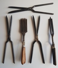 5x Brennschere Brennzange