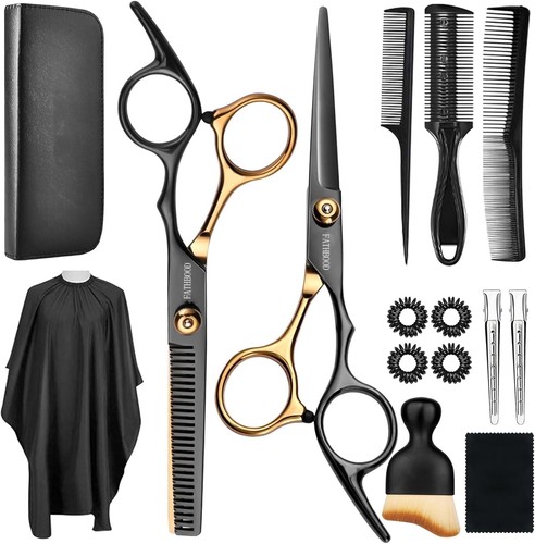 Haarschere set stücke - haarschere, set,